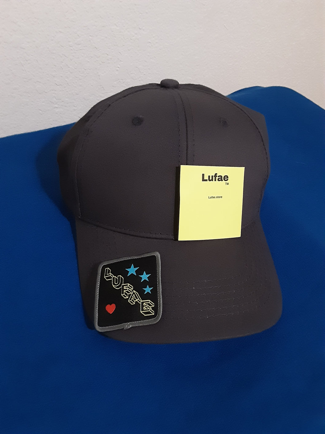 Men's baseball hats w/lufae patch